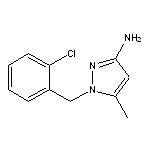 1-(2-chlorobenzyl)-5-methyl-1H-pyrazol-3-amine