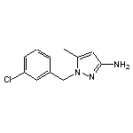 1-(3-chlorobenzyl)-5-methyl-1H-pyrazol-3-amine