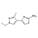 4-(1-ethyl-3-methyl-1H-pyrazol-4-yl)-1,3-thiazol-2-amine