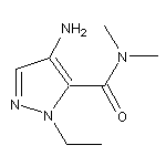 4-amino-1-ethyl-N,N-dimethyl-1H-pyrazole-5-carboxamide