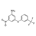 3-nitro-5-[3-(trifluoromethyl)phenoxy]aniline