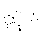 4-amino-N-isobutyl-1-methyl-1H-pyrazole-5-carboxamide HCl