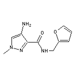 4-amino-N-(2-furylmethyl)-1-methyl-1H-pyrazole-3-carboxamide