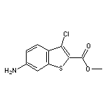 methyl 6-amino-3-chloro-1-benzothiophene-2-carboxylate