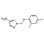 1-[(2,4-dimethylphenoxy)methyl]-1H-pyrazol-4-amine HCl