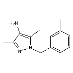 3,5-dimethyl-1-(3-methylbenzyl)-1H-pyrazol-4-amine HCl