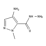 4-amino-1-methyl-1H-pyrazole-5-carbohydrazide