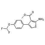 methyl 2-amino-4-[4-(difluoromethoxy)phenyl]thiophene-3-carboxylate