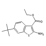 ethyl 2-amino-6-tert-butyl-1-benzothiophene-3-carboxylate