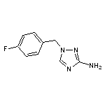 1-(4-fluorobenzyl)-1H-1,2,4-triazol-3-amine