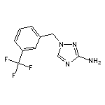 1-[3-(trifluoromethyl)benzyl]-1H-1,2,4-triazol-3-amine