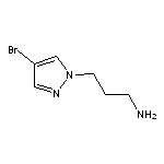 3-(4-bromo-1H-pyrazol-1-yl)propan-1-amine HCl