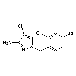 4-chloro-1-(2,4-dichlorobenzyl)-1H-pyrazol-3-amine