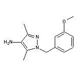 1-(3-methoxybenzyl)-3,5-dimethyl-1H-pyrazol-4-amine HCl