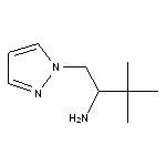 2,2-dimethyl-1-(1H-pyrazol-1-ylmethyl)propylamine HCl