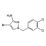 4-bromo-1-(3,4-dichlorobenzyl)-1H-pyrazol-3-amine