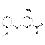 3-(2-methoxyphenoxy)-5-nitroaniline