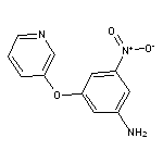 3-nitro-5-(pyridin-3-yloxy)aniline