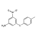 3-[(4-methylphenyl)thio]-5-nitroaniline