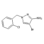 4-bromo-1-(2-chlorobenzyl)-1H-pyrazol-3-amine