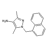 3,5-dimethyl-1-(1-naphthylmethyl)-1H-pyrazol-4-amine