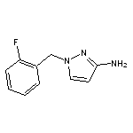 1-(2-fluorobenzyl)-1H-pyrazol-3-amine HCl