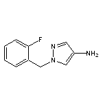 1-(2-fluorobenzyl)-1H-pyrazol-4-amine hydrochloride HCl