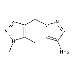 1-[(1,5-dimethyl-1H-pyrazol-4-yl)methyl]-1H-pyrazol-4-amine