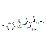 Ethyl 2-Amino-5-[(2,4-dimethylphenyl)carbamoyl]-4-methylthiophene-3-carboxylate