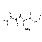 ethyl 2-amino-5-[(dimethylamino)carbonyl]-4-methylthiophene-3-carboxylate