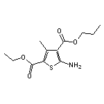 2-ethyl 4-propyl 5-amino-3-methylthiophene-2,4-dicarboxylate