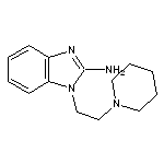 1-(2-piperidin-1-ylethyl)-1H-benzimidazol-2-amine