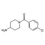 1-(4-chlorobenzoyl)piperidin-4-amine HCL