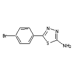 2-Amino-5-(4-bromophenyl)-1,3,4-thiadiazole