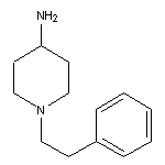 1-(2-phenylethyl)piperidin-4-amine HCl