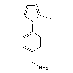 1-[4-(2-methyl-1H-imidazol-1-yl)phenyl]methanamine 2HCl