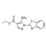 ethyl 5-amino-1-(1,3-benzothiazol-2-yl)-1H-pyrazole-4-carboxylate