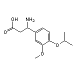 3-amino-3-(4-isopropoxy-3-methoxyphenyl)propanoic acid