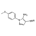 5-amino-1-(4-methoxyphenyl)-1H-pyrazole-4-carbonitrile