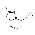 7-cyclopropyl[1,2,4]triazolo[1,5-a]pyrimidin-2-amine