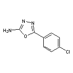 2-Amino-5-(4-chlorophenyl)-1,3,4-oxadiazole