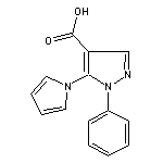 1-phenyl-5-(1H-pyrrol-1-yl)-1H-pyrazole-4-carboxylic acid