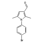 1-(4-bromophenyl)-2,5-dimethyl-1H-pyrrole-3-carbaldehyde