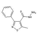 5-methyl-3-phenyl-4-isoxazolecarbohydrazide