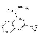 2-cyclopropylquinoline-4-carbohydrazide