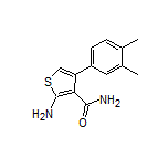 2-Amino-4-(3,4-dimethylphenyl)thiophene-3-carboxamide