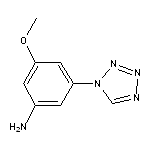 3-Methoxy-5-(1H-tetrazol-1-yl)aniline