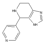 4-(4-Pyridyl)-4,5,6,7-tetrahydro-3H-imidazo[4,5-c]pyridine