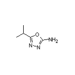 2-Amino-5-isopropyl-1,3,4-oxadiazole