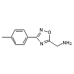 [3-(4-methylphenyl)-1,2,4-oxadiazol-5-yl]methylamine